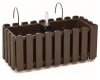 prosperplast boardee fencycase doniczka na balkon brazowa 38 cm
