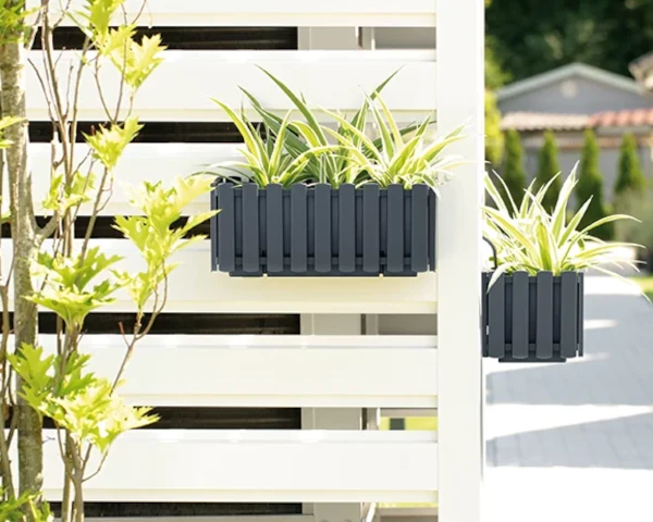 doniczki wiszace prosperplast boardee fencycase aranzacja przy domu