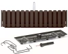 prosperplast boardee fencycase doniczka na balkon 58 cm braz prezentacja zestawu
