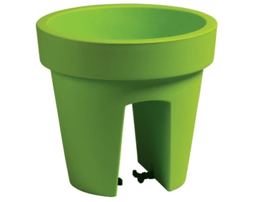 doniczka balkonowa 25 cm zielona prosperplast lofly railing