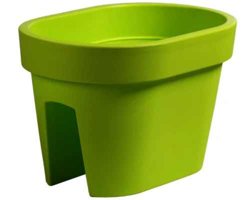 doniczka na balkon zielona 40 cm prosperplast lofly railing