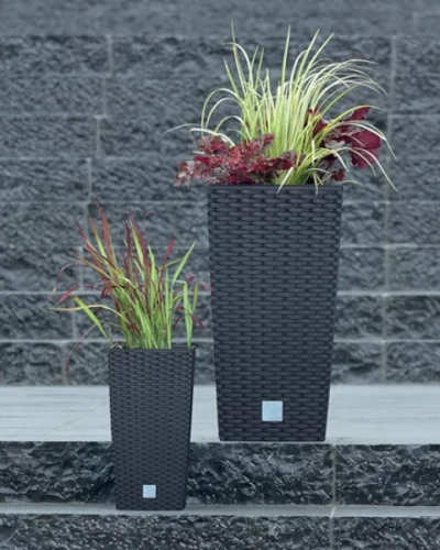 donica-wysoka-prosperplast-rato-square-aranzacja-z-roslinami