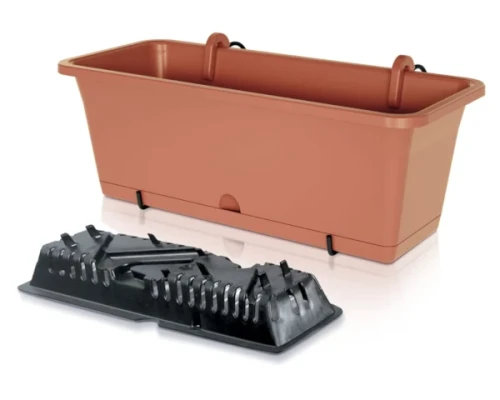 doniczka na balkon 40 cm terakota prosperplast camelia