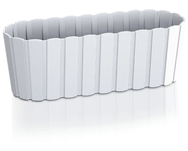 doniczka podluzna prosperplast boardee basic 39 cm biala