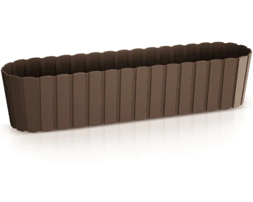 doniczka podluzna prosperplast boardee basic 59 cm brazowa