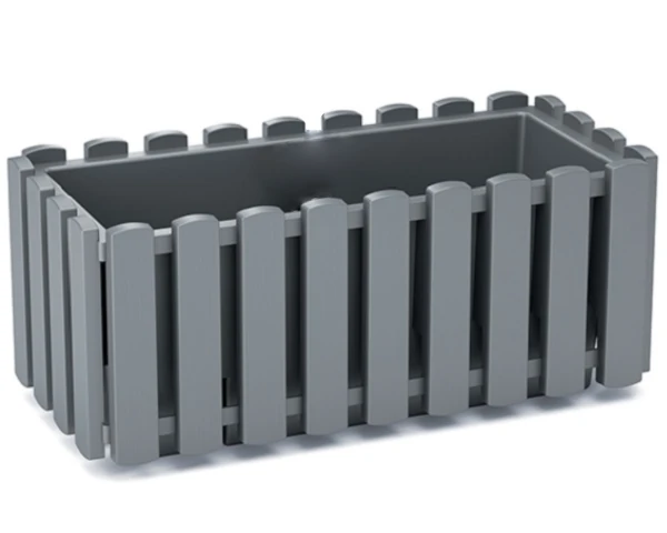 doniczka podluzna prosperplast boardee fencycase 38 cm szara.webp