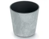 doniczka okragla 30 cm szara prosperplast urbi round beton effect