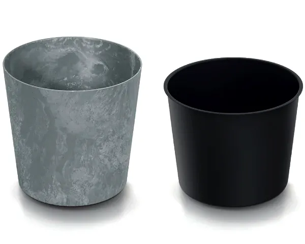 doniczka-okragla-9l-z-wkladem-7,5l-prosperplast-urbi-round-beton-effect-wklad-prezentacja