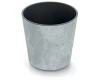 doniczka okragla 25 cm szara prosperplast urbi round beton effect
