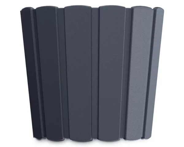doniczka okragla 24 cm antracyt prosperplast boardee basic