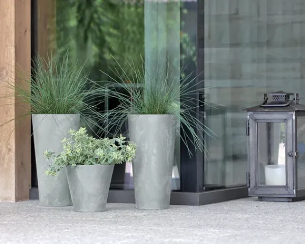prosperplast-tubus-slim-beton-effect-donica-szara-na-taras-aranzacja-z-roslinami