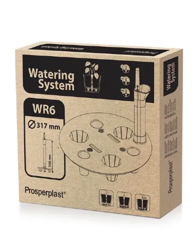system nawadniajacy do okraglych donic prosperplast wr6 - prezentacja w opakowaniu