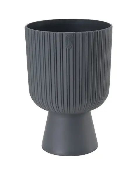 doniczka form plastic keli mika petit antracyt 18 cm