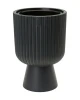 form plastic keli mika doniczka okragla 39 cm antracyt