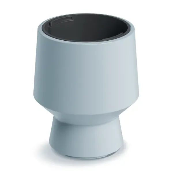 donica wysoka w ksztalcie kielicha 32cm szara prosperplast heos