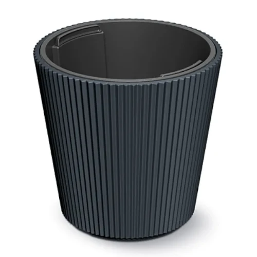 doniczka-okragla-15l-antracyt-prosperplast-milly