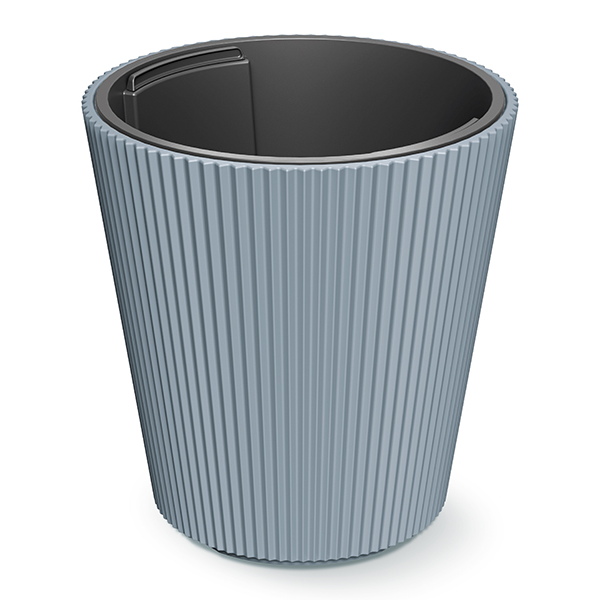 donica-okragla-50l-szara-prosperplast-milly
