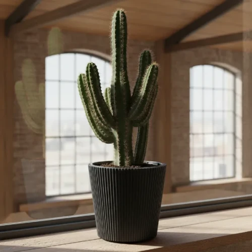 prosperplast-milly-donica-ozdobna-antracyt-aranzacja-z-kaktusem