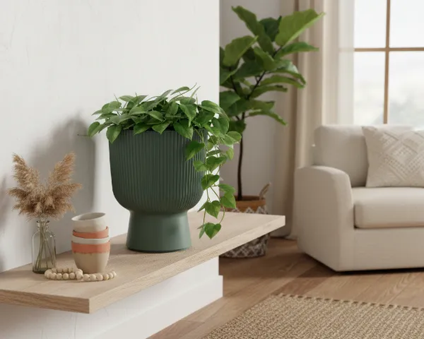 donica kielichowa milly 8,5l  zielona prosperplast - prezentacja w salonie