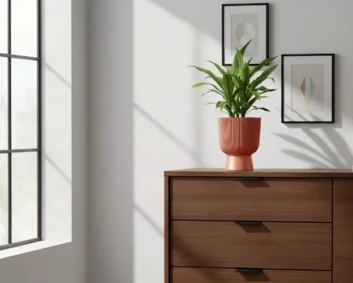 donica kielichowa milly 8,5l miedziana prosperplast - prezentacja w salonie