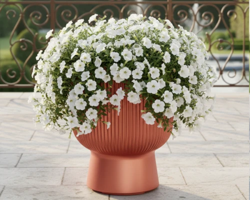 donica-kielichowa-milly-18l-miedziana-prosperplast-prezentacja-na-tarasie