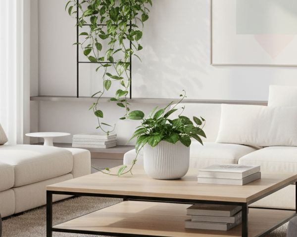 doniczka-okragla-milly-24-cm-biala-prosperplast-aranzacja-w-salonie