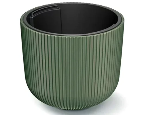 doniczka-okragla-z-wkladem-24-cm-zielona-prosperplast-milly
