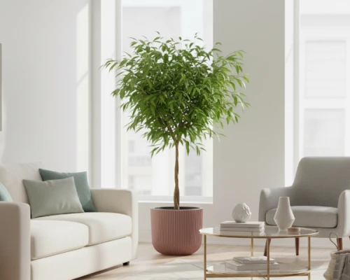 doniczka-okragla-milly-30-cm-marsala-prosperplast-aranzacja-w-salonie