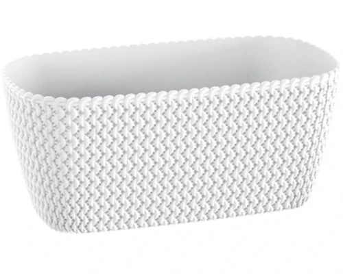 doniczka podluzna 40 cm biala prosperplast splofy case