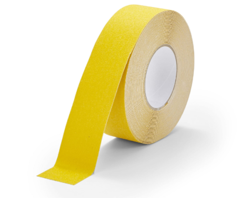 Taśma antypoślizgowa ostrzegawcza żółta 50 mm rolka.png