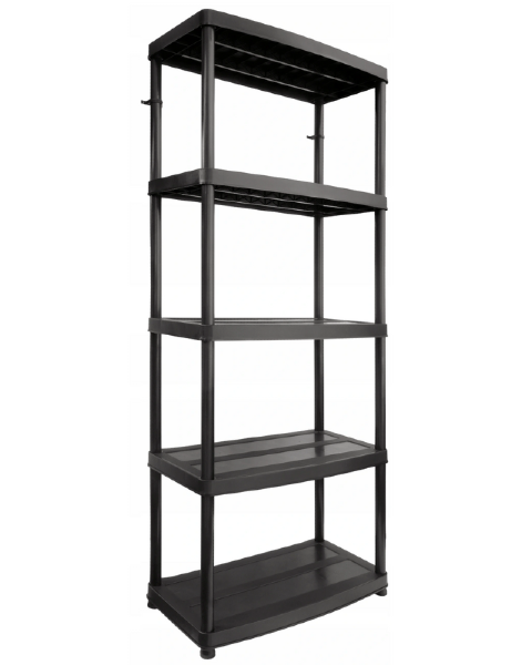 Regał plastikowy wzmocniony 180x74x40 250kg 5 półek.png
