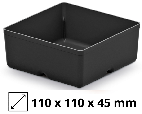 Zestaw 4 kuwet czarnych Unite Box