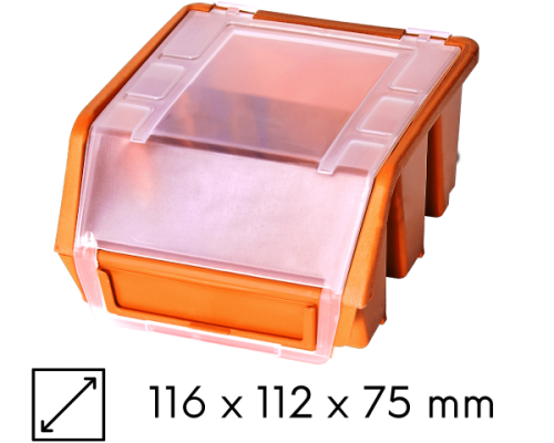 kuweta warsztatowa mini pomaranczowa ergobox plus zdjęcie główne