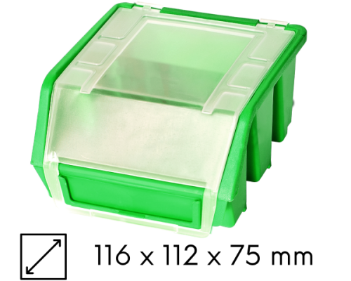 kuweta warsztatowa mała zielona ergobox plus zdjęcie główne