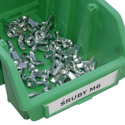 kuweta warsztatowa mała czarna ergobox kuweta z towarem