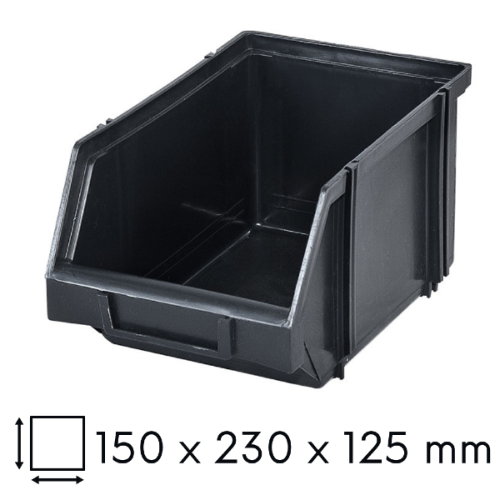 Kuweta magazynowa średnia 150x230x125mm Modułbox