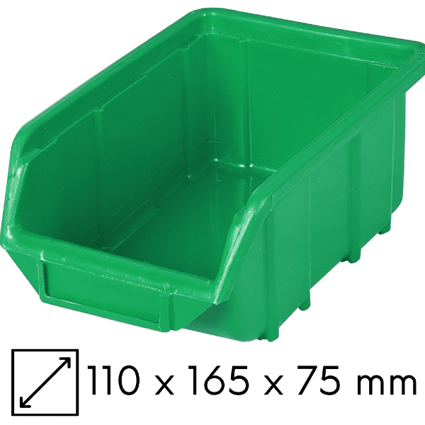 Kuweta warsztatowa mała zielona Ecobox