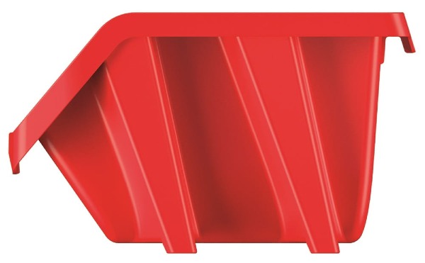 Widok z boku na kuwetę pojemnik do magazynu i warsztatu