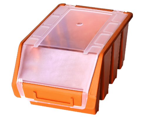 Kuweta magazynowa średnia pomarańczowa Ergobox Plus