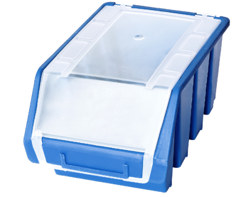 Kuweta magazynowa średnia niebieska Ergobox Plus