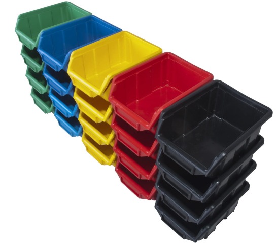 Kuweta warsztatowa średnia niebieska Ecobox