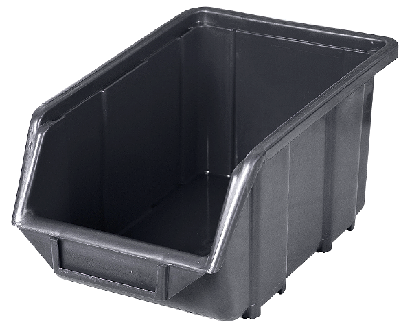 Kuweta warsztatowa średnia czarna Ecobox
