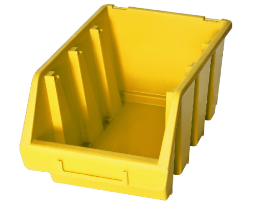 Kuweta warsztatowa średnia żółta Ergobox