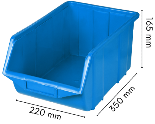 Kuweta warsztatowa duża niebieska Ecobox