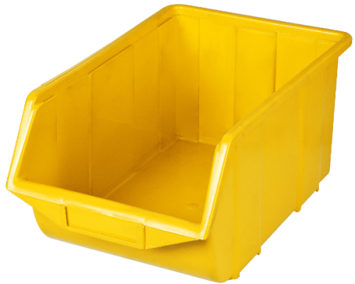 Kuweta warsztatowa duża żółta Ecobox Patrol 220x350x165mm
