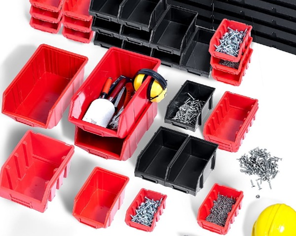 kuweta warsztatowa długa czarna ergobox pojemniki patrol group