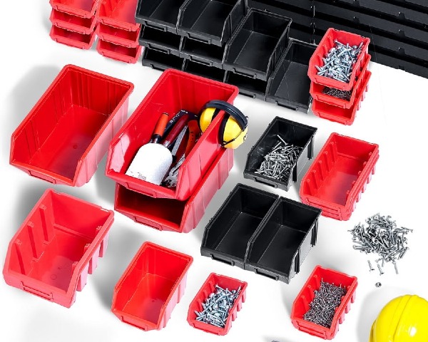 kuweta warsztatowa długa czarna ergobox pojemniki patrol group