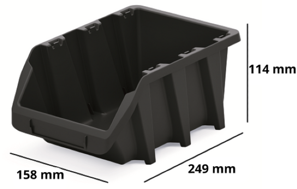 Kuweta magazynowa duża czarna Bineer Long - 3