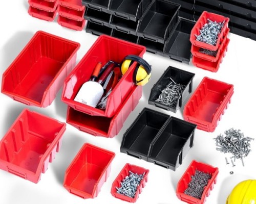 kuweta warsztatowa długa czarna ergobox pojemniki patrol group