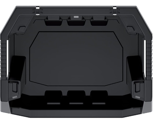 Widok od góry na pojemnik warsztatowy